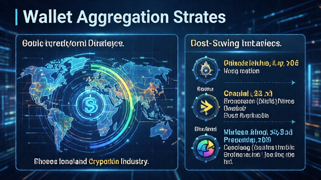 Wallet Aggregation: Consolidating 100 Wallets at Low Cost